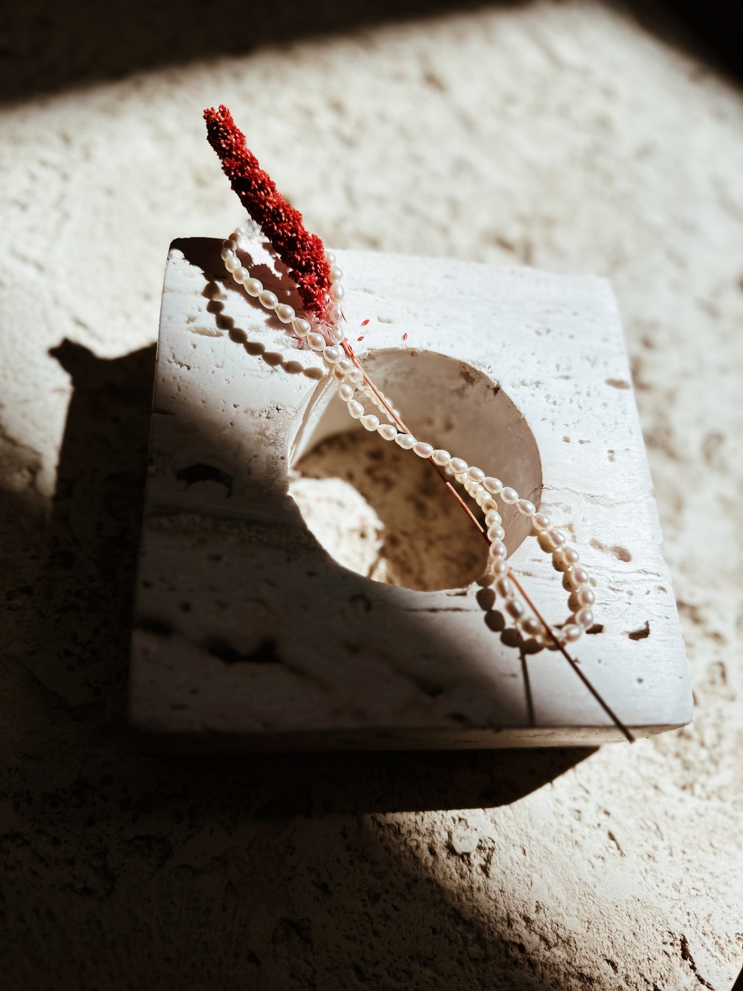 Moonlight Strand | 5.0-6.0mm Tear Drop White Freshwater Pearl Necklace